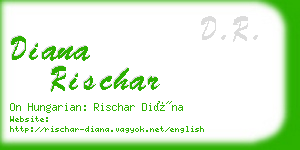 diana rischar business card